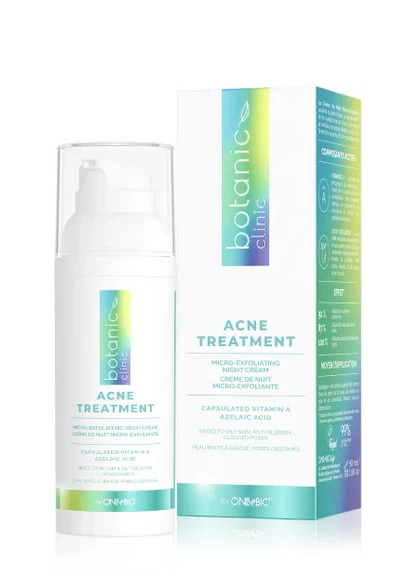 Botanic Clinic Acne Treatment Micro Exfoliating Night Cream - Image 2