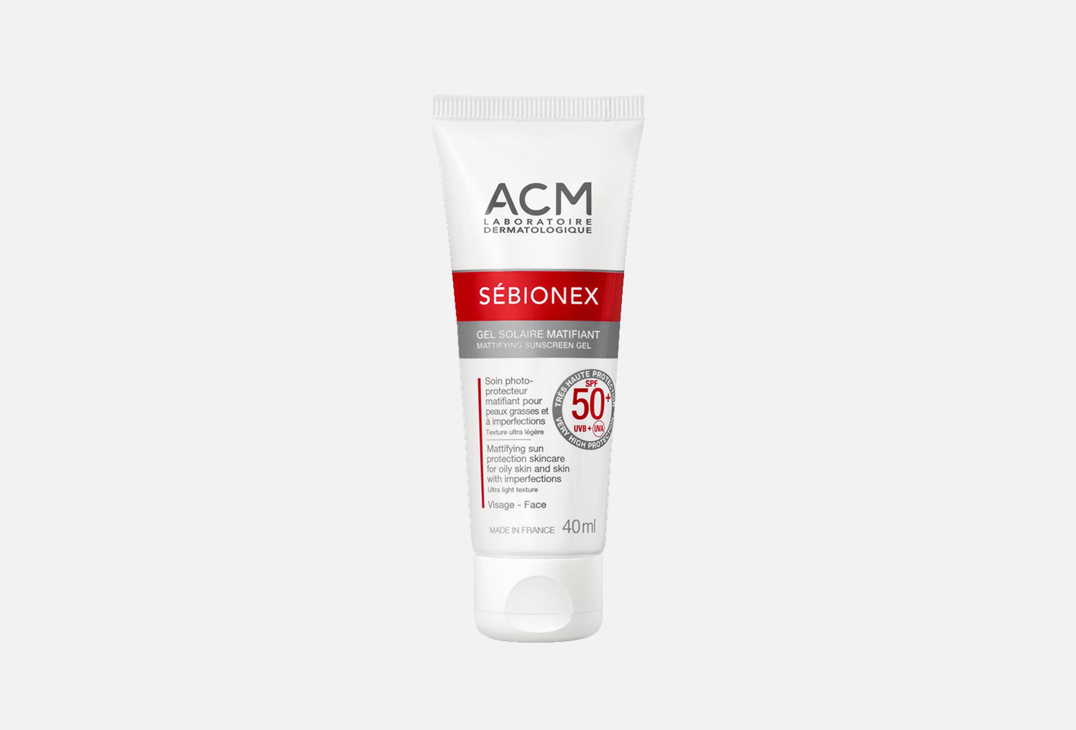 ACM Sebionex Mattifying Sunscreen SPF 50+ Gel 40ml