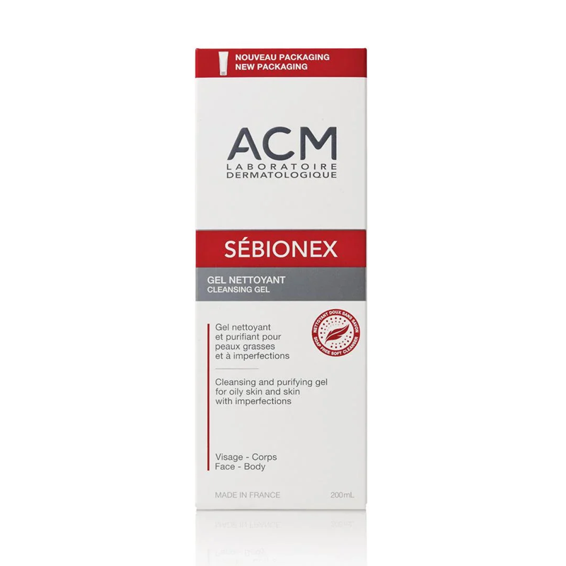 ACM Sebionex Cleansing Gel 200ml - Image 2
