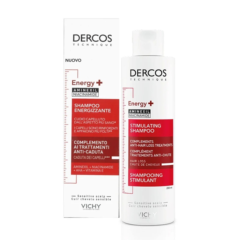 Vichy Dercos Energy+ Stimulating Shampoo 400Ml - Image 2