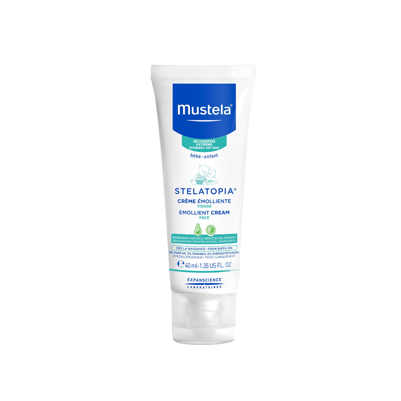 Mustela Stelatopia Emollient Face Cream 40Ml