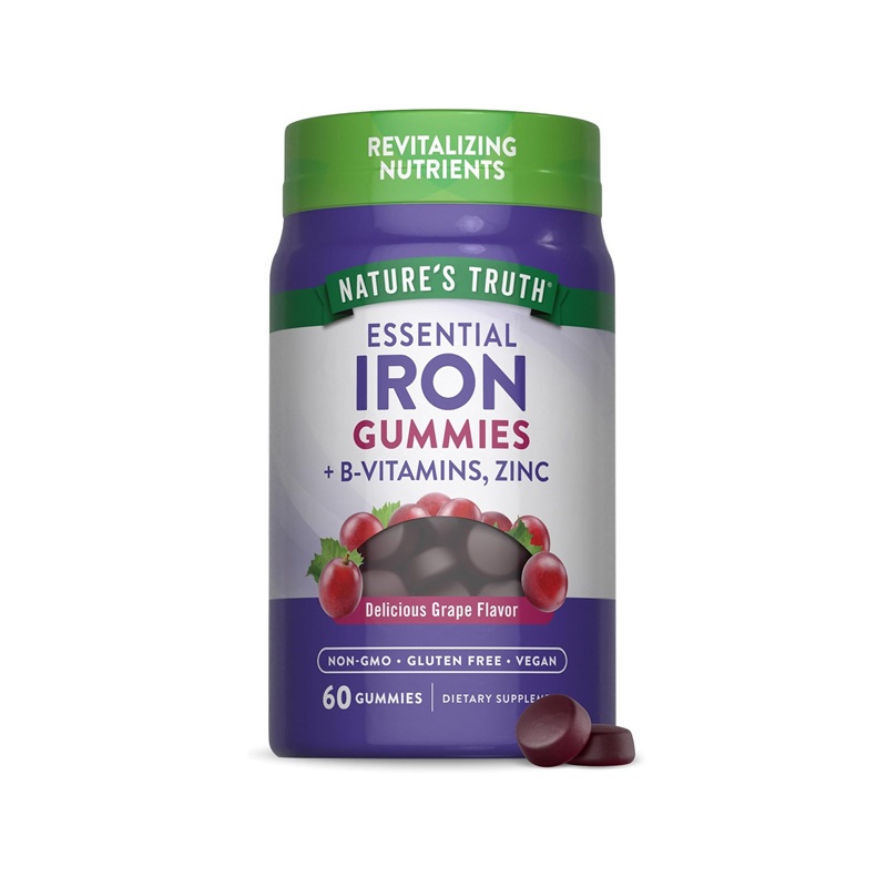 Nature's Truth Iron Gummies 60's