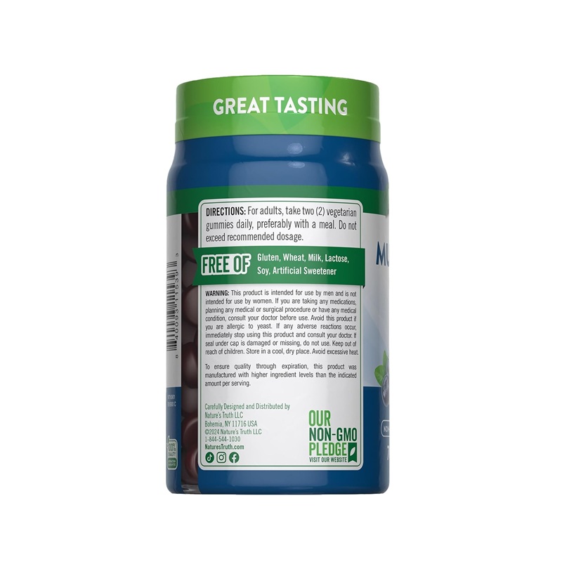 Nature's Truth Men's Multivitamin Gummies 70's - Image 2