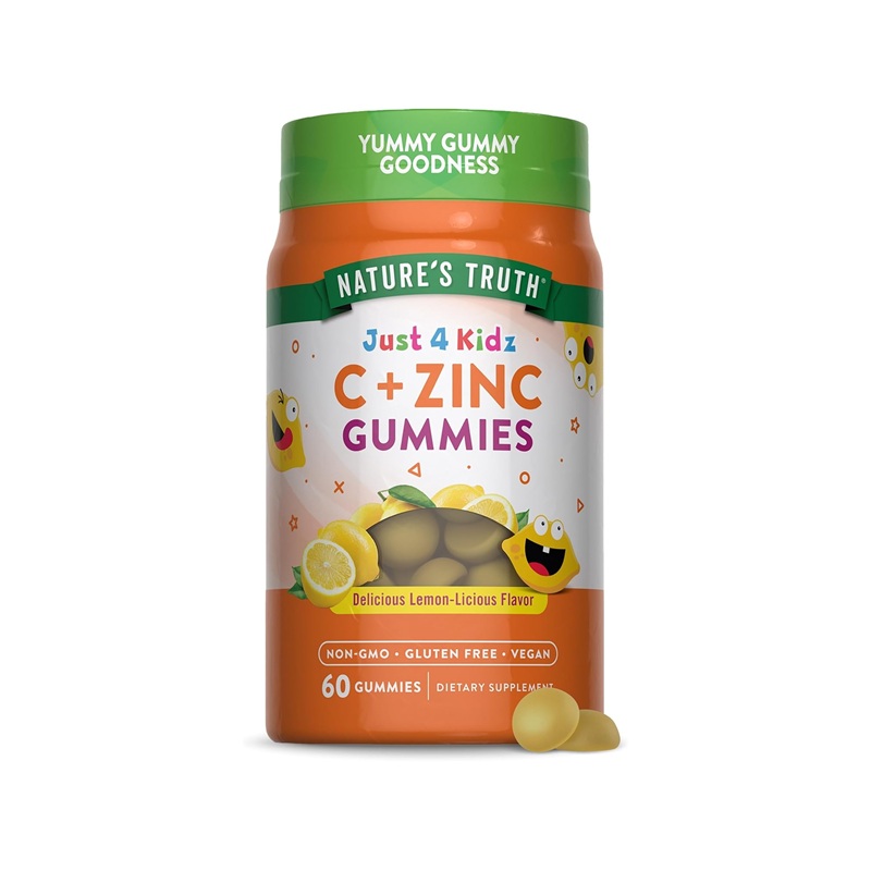 Nature's Truth Vitamin C+ Zinc Gummies 60's
