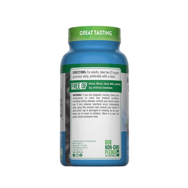 Nature's Truth Magnesium 200 Mg Gummies 60'S - Image 2