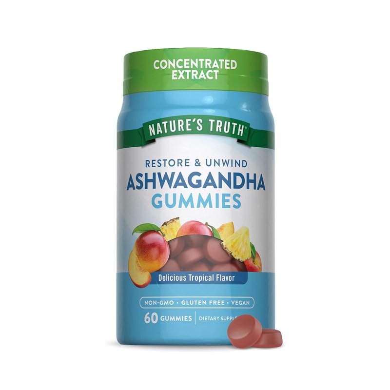Nature's Truth Ashwagandha 500Mg Gummies 60'S