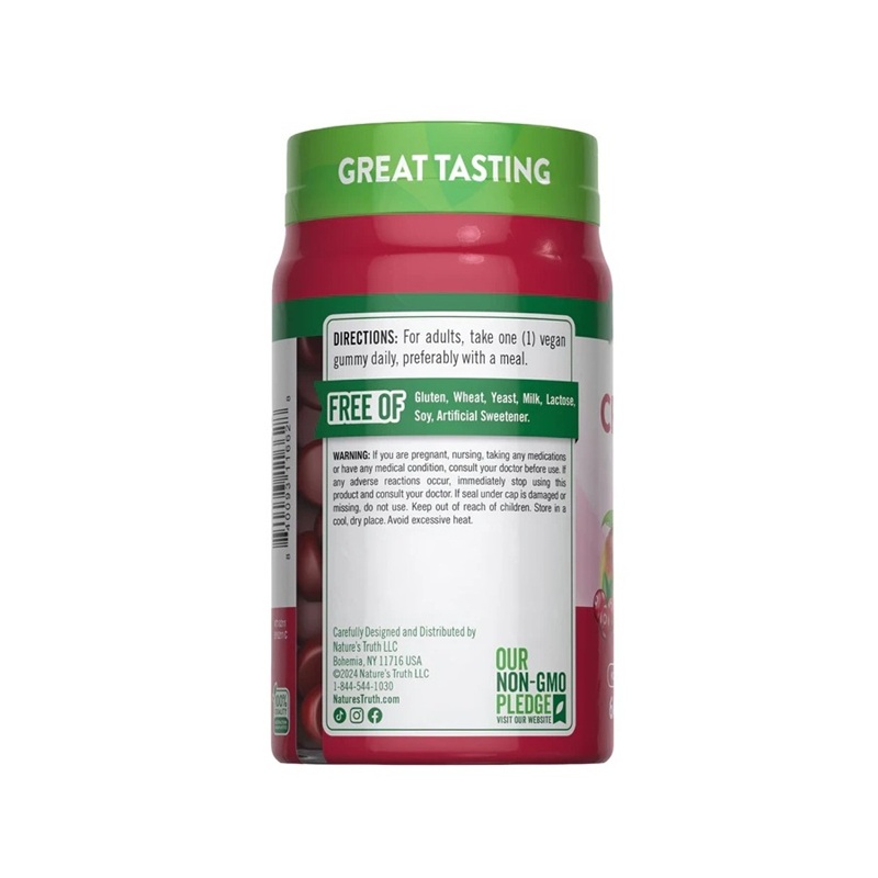 Nature's Truth Cranberry 10Mg Gummies 60'S - Image 2