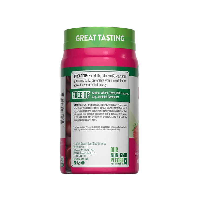 Nature's Truth D3+ B12 Gummies 60'S - Image 2