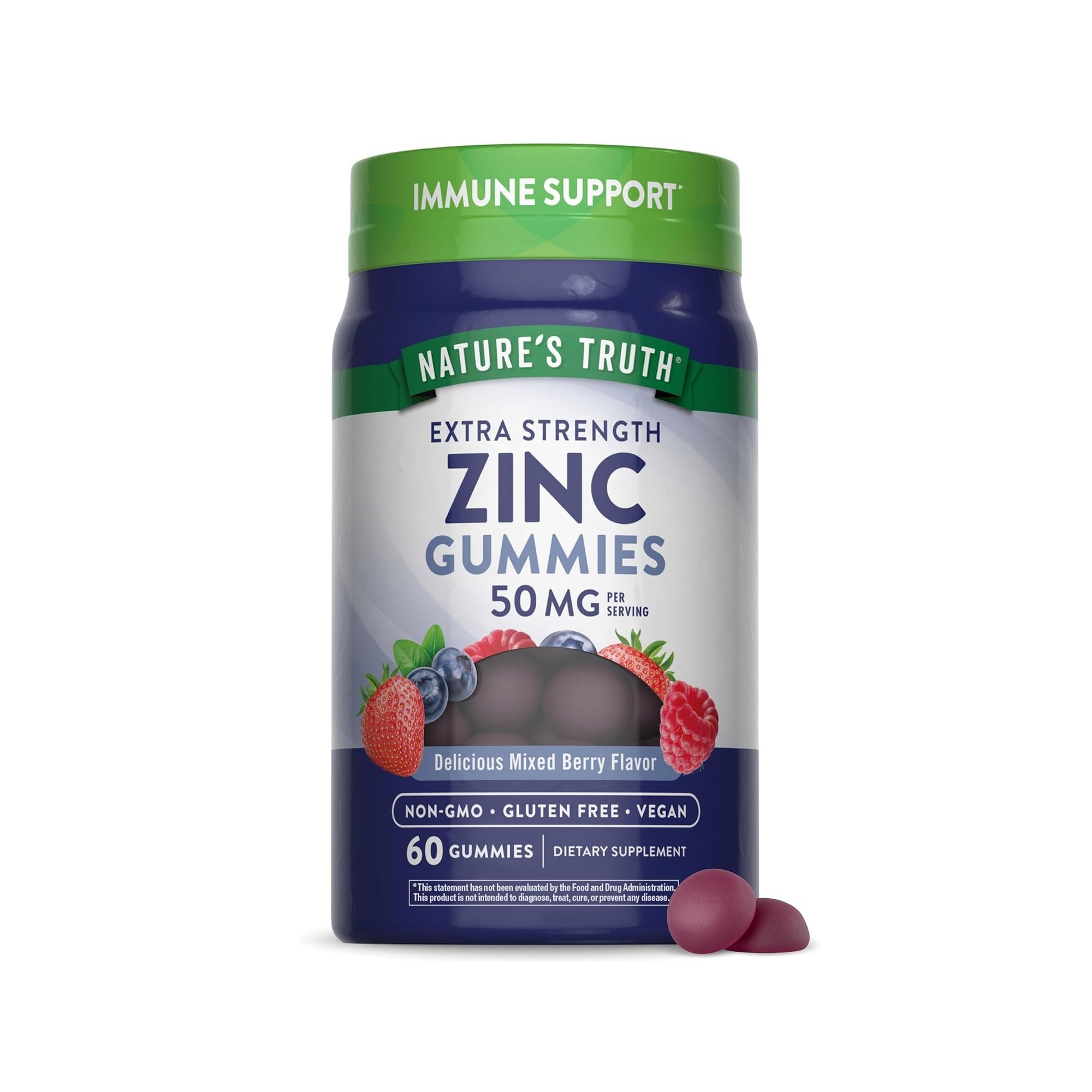Nature's Truth Zinc 50Mg Gummies 60'S
