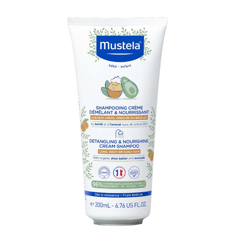 Mustela Detangling And Nourishing Cream Shampoo 200Ml